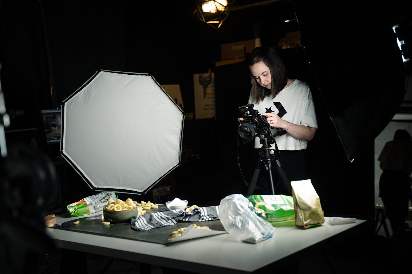 Backstage z focení s Janou Witae