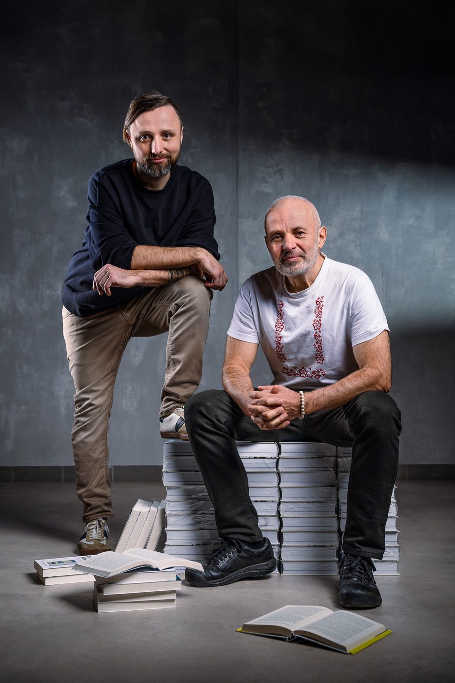 Business portrét, Uvolněný v ateliéru